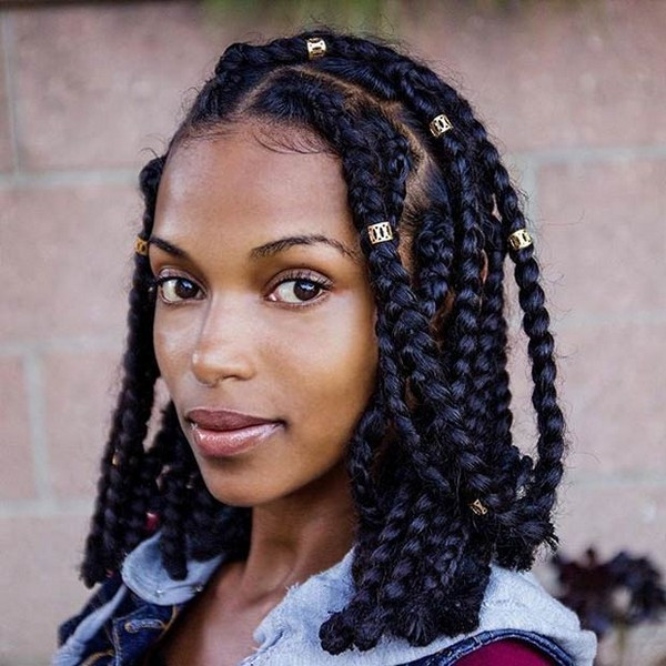 Large Box Braids Hairstyles
 23 Ultimate Big Box Braids Hairstyles With