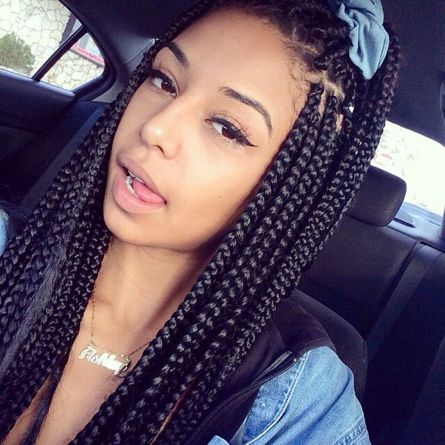 Large Box Braids Hairstyles
 23 Ultimate Big Box Braids Hairstyles With