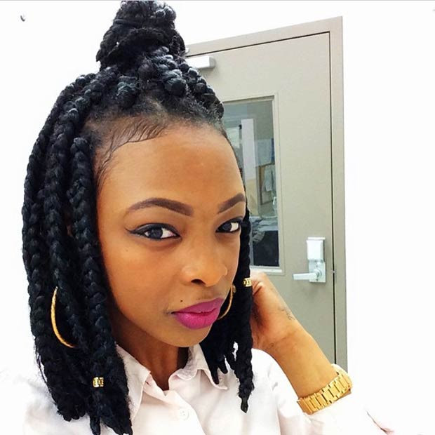 Large Box Braids Hairstyles
 70 Box Braids Hairstyles That Turn Heads