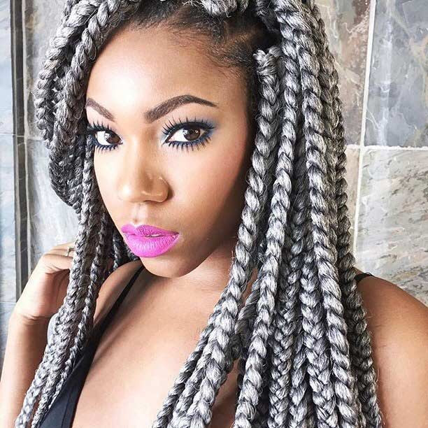 Large Box Braids Hairstyles
 41 Best Jumbo Box Braids Hairstyles Page 2 of 4