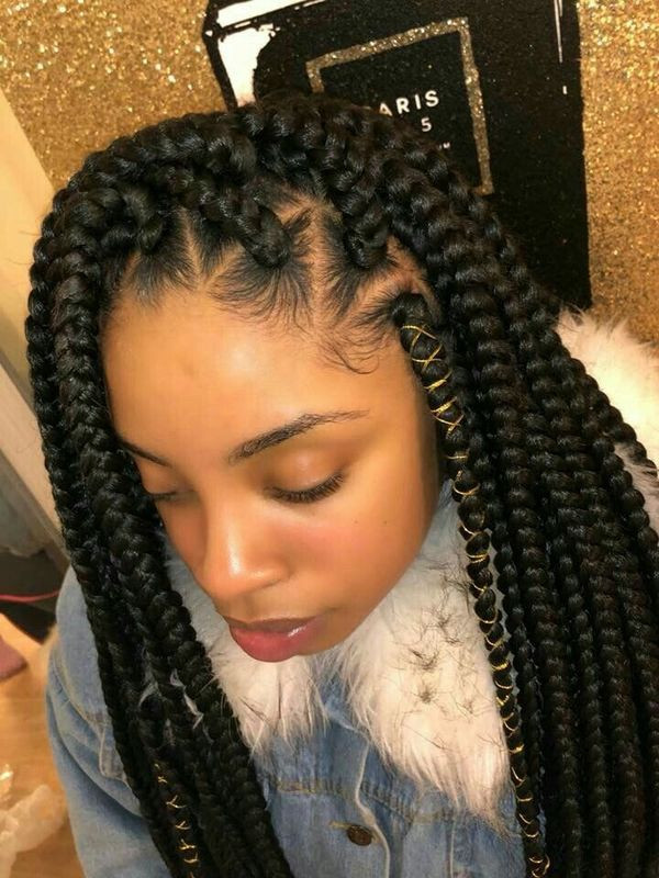 Large Box Braids Hairstyles
 Box Braids Hairstyles Hairstyles With Box Braids