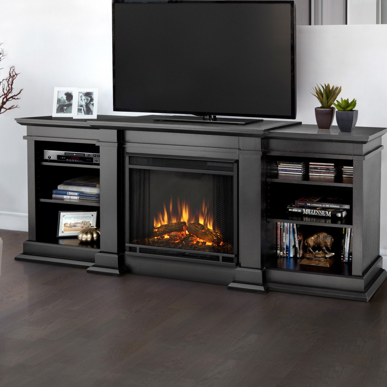 Large Electric Fireplace Entertainment Center
 Electric Fireplace Entertainment Center – FIREPLACE