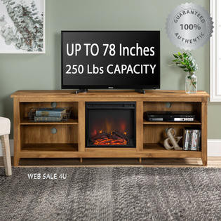 Large Electric Fireplace Entertainment Center
 WalkerEdisonFurniture pany TV Stand Electric