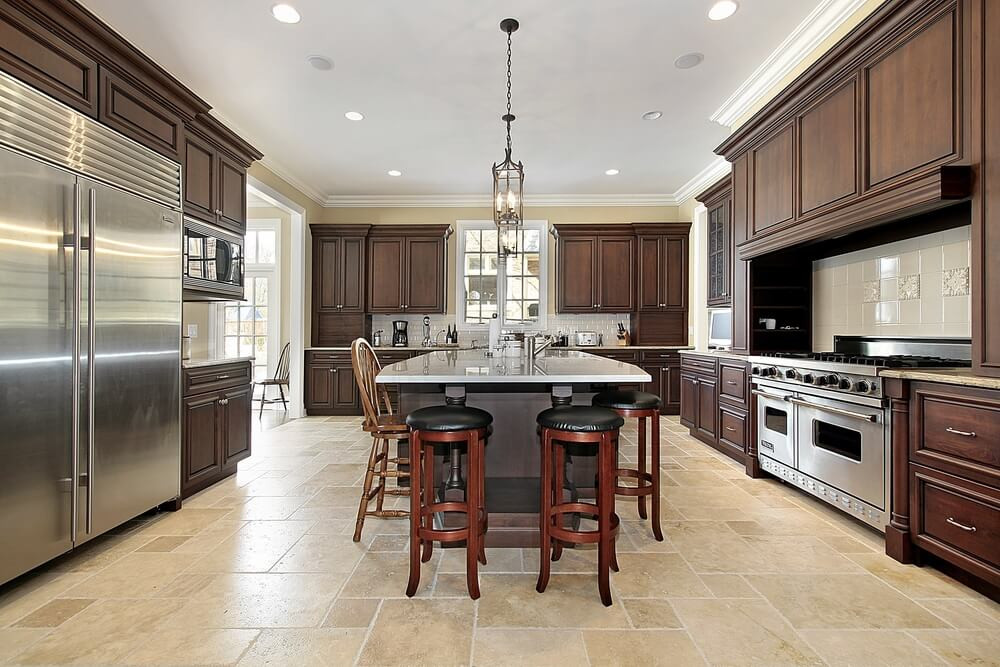 Large Kitchen Cabinets
 53 Spacious "New Construction" Custom Luxury Kitchen Designs