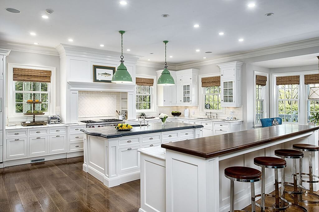 Large Kitchen Cabinets
 Beautiful White Kitchens House of Hargrove