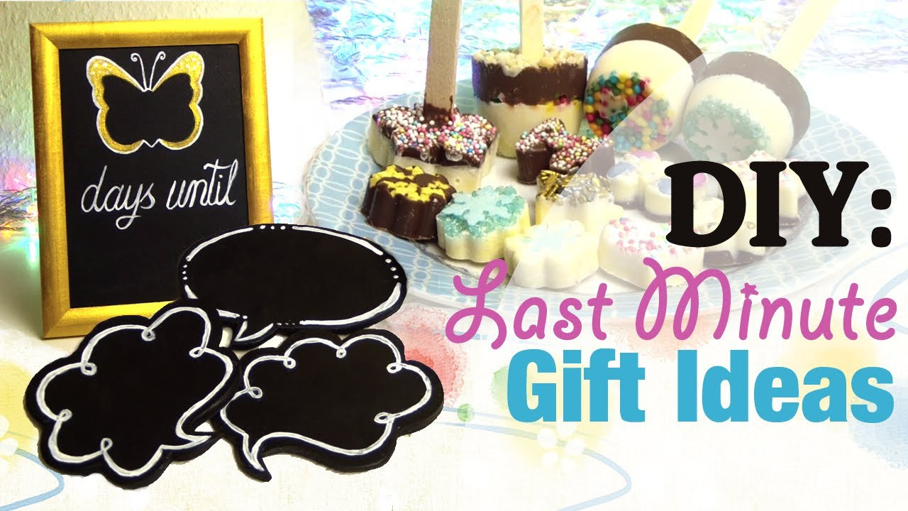 Last Minute Birthday Gift Ideas
 DIY Last Minute Gift Ideas Birthday