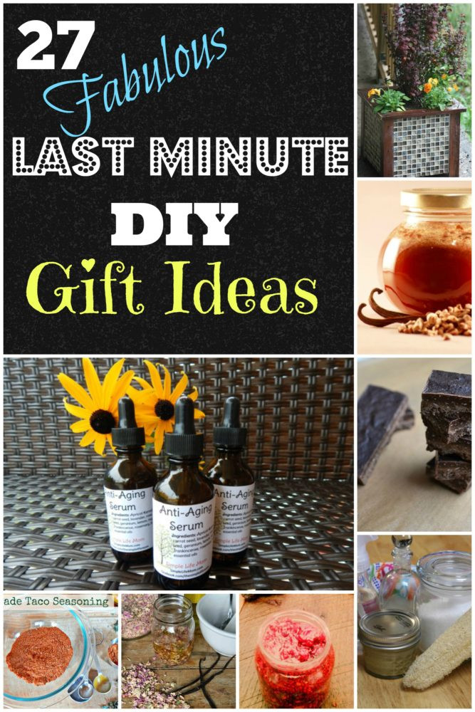 Last Minute Birthday Gift Ideas
 27 Last Minute DIY Gift Ideas Simple Life Mom