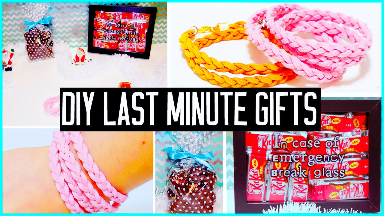 Last Minute Birthday Gifts
 DIY last minute t ideas For boyfriend parents BFF