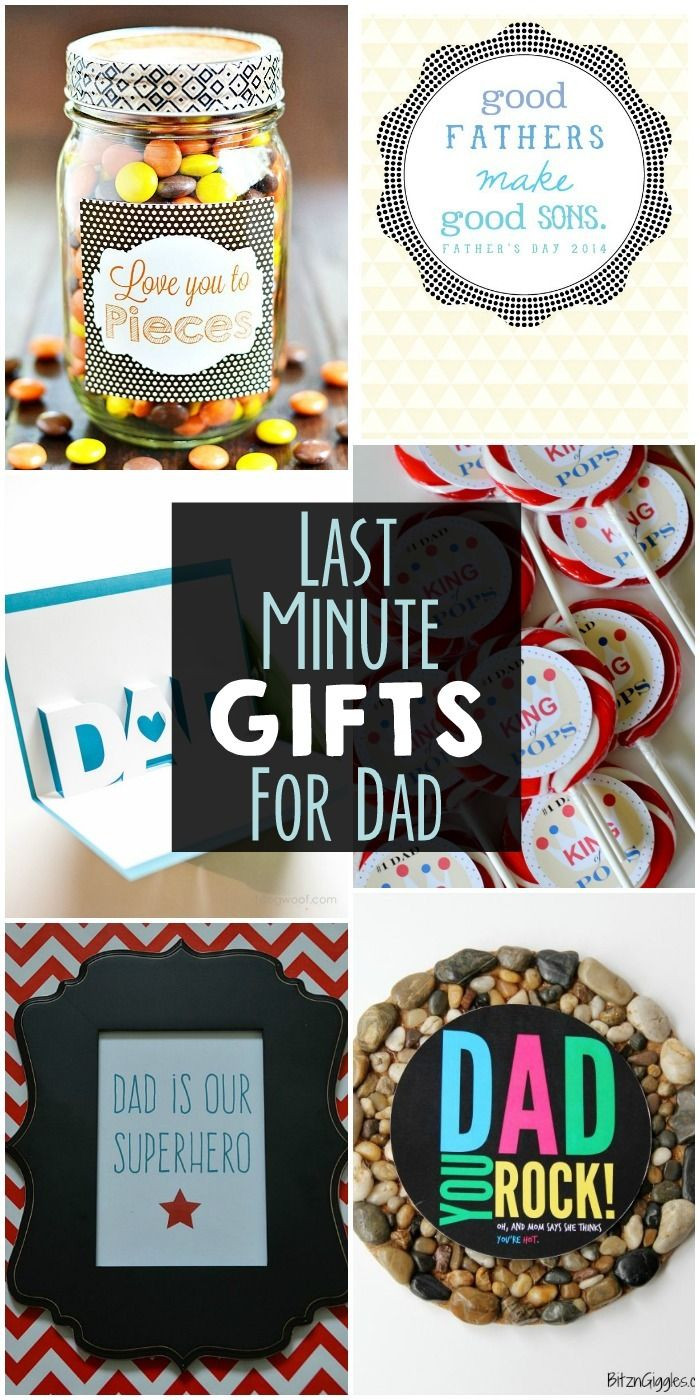 Last Minute Birthday Gifts
 100 DIY Father s Day Gifts