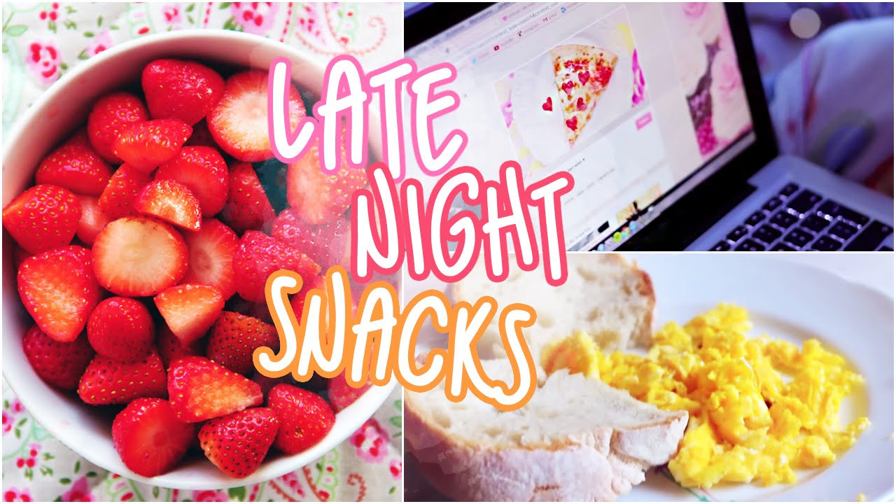 Late Night Snacks Recipes
 easy late night snacks to make