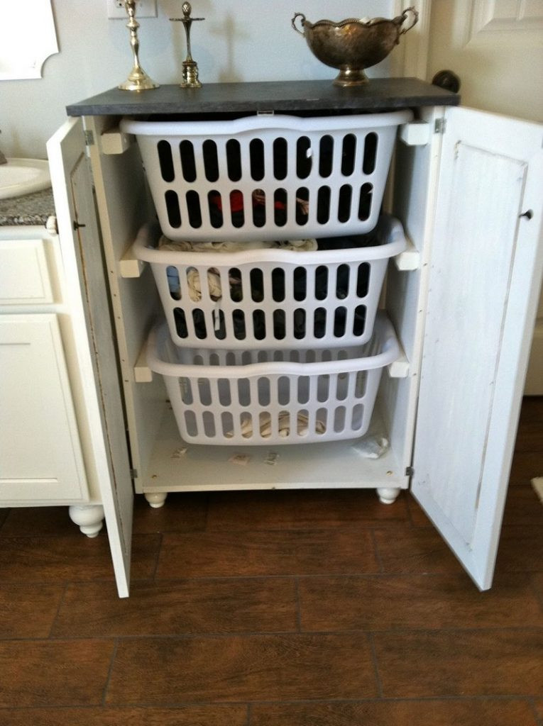 Laundry Organizer DIY
 Super Clever Laundry Room Storage Solutions