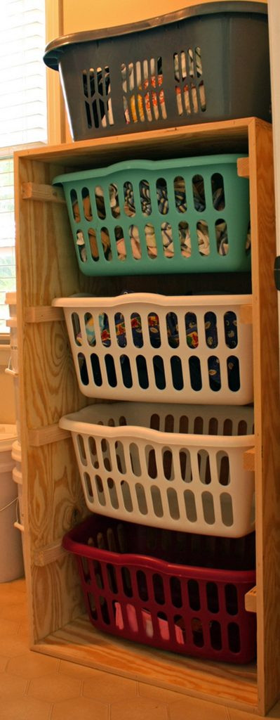 Laundry Organizer DIY
 Super Clever Laundry Room Storage Solutions – The Owner
