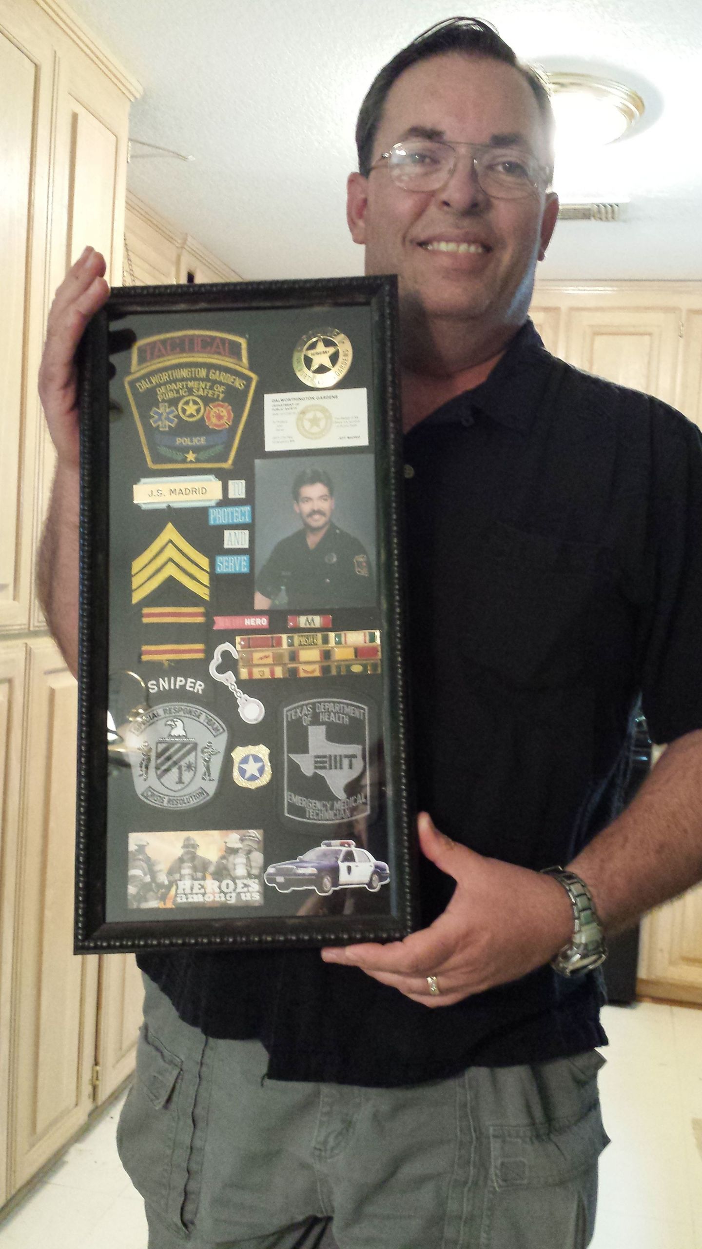 Law Enforcement Retirement Party Ideas
 Jeff s shadow box Police retirement