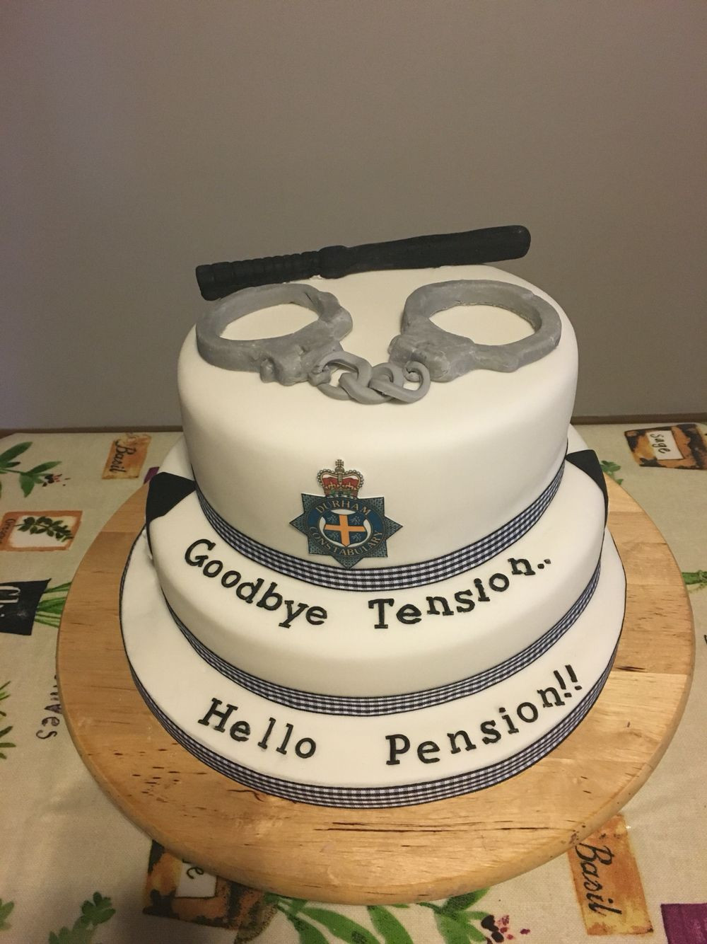 Law Enforcement Retirement Party Ideas
 Police retirement cake …