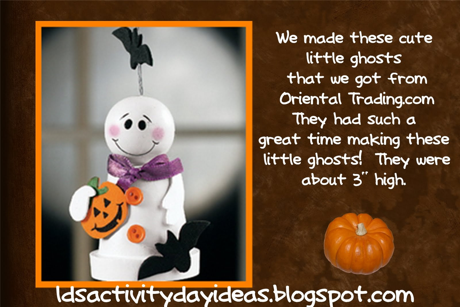 Lds Halloween Party Ideas
 LDS Activity Day Ideas Halloween Ideas