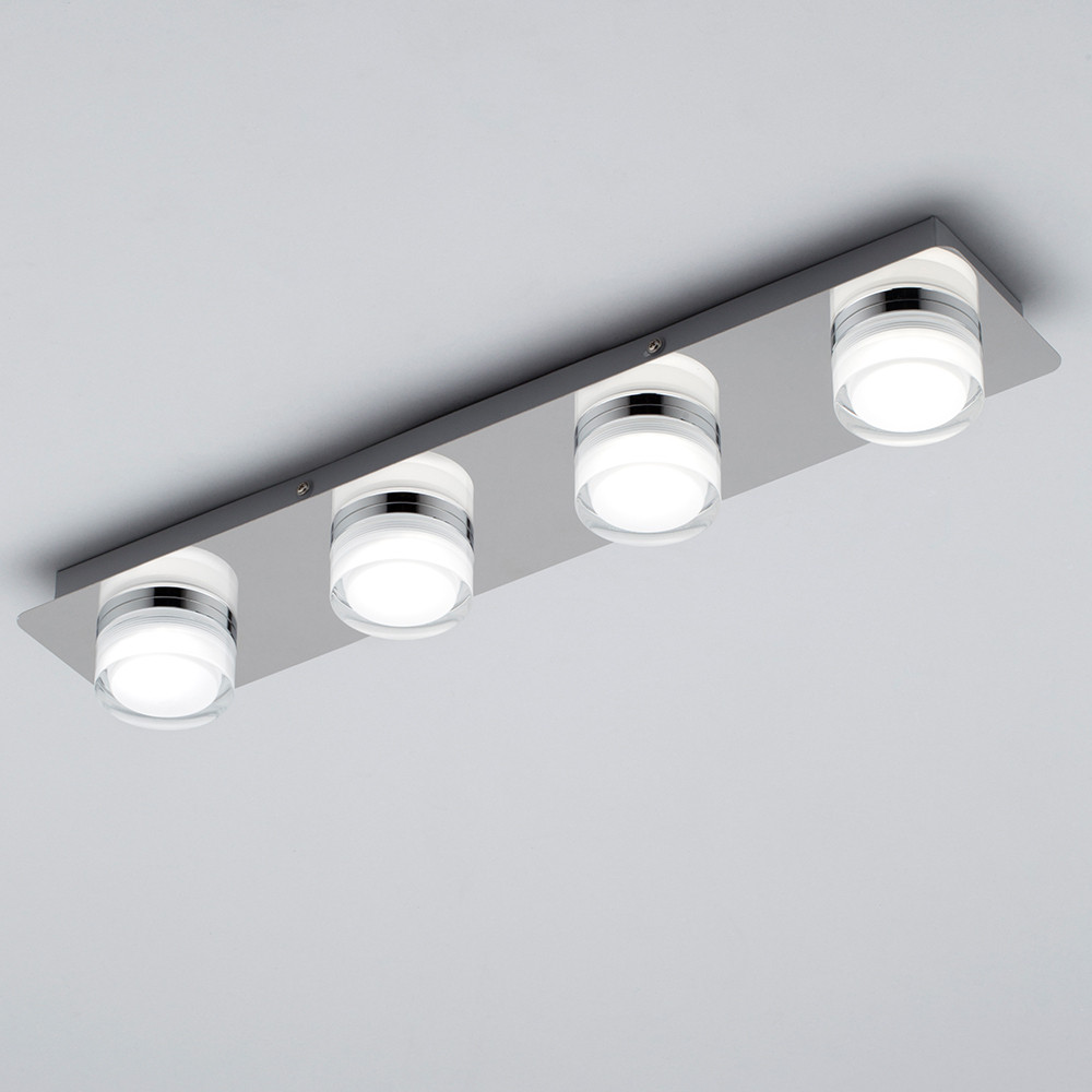 Led Bathroom Light Bulbs
 Bolton 4 Way LED Spot Light Bar Bathroom Modern Lighting