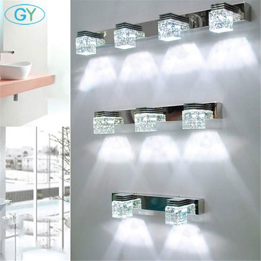 Led Bathroom Light Bulbs
 Modern bathroom vanity light fixtures industrial led