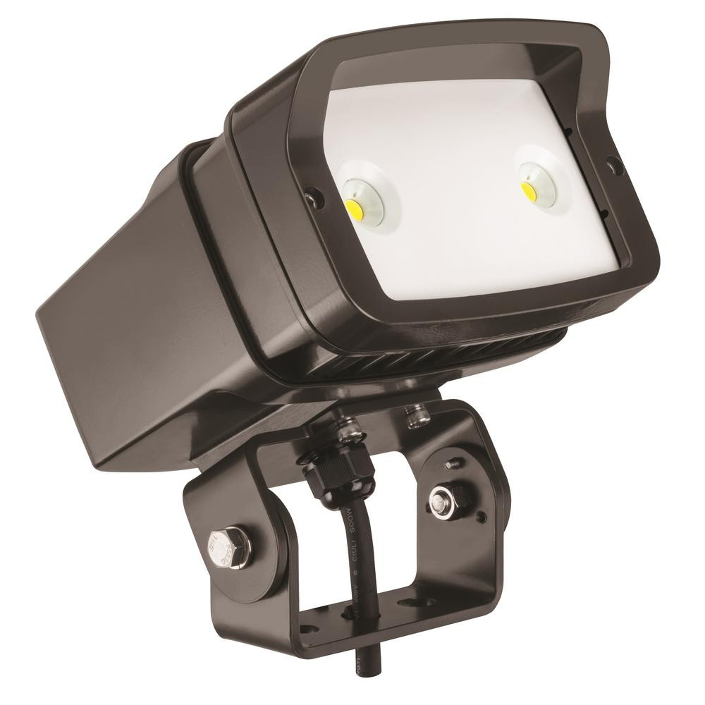 Led Landscape Flood Lights
 Lithonia Lighting OFL1 LED Bronze Outdoor 4000K Flood