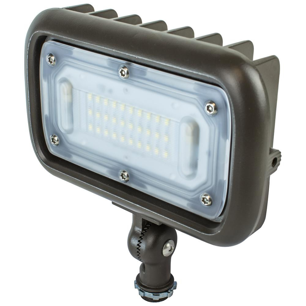 Led Landscape Flood Lights
 Newhouse Lighting 30 Watt Bronze Outdoor Integrated LED