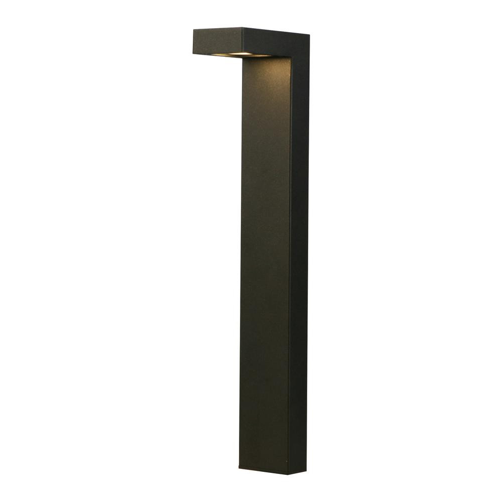 Led Landscape Path Lights
 Hampton Bay 3 Watt Black Outdoor Integrated LED Landscape