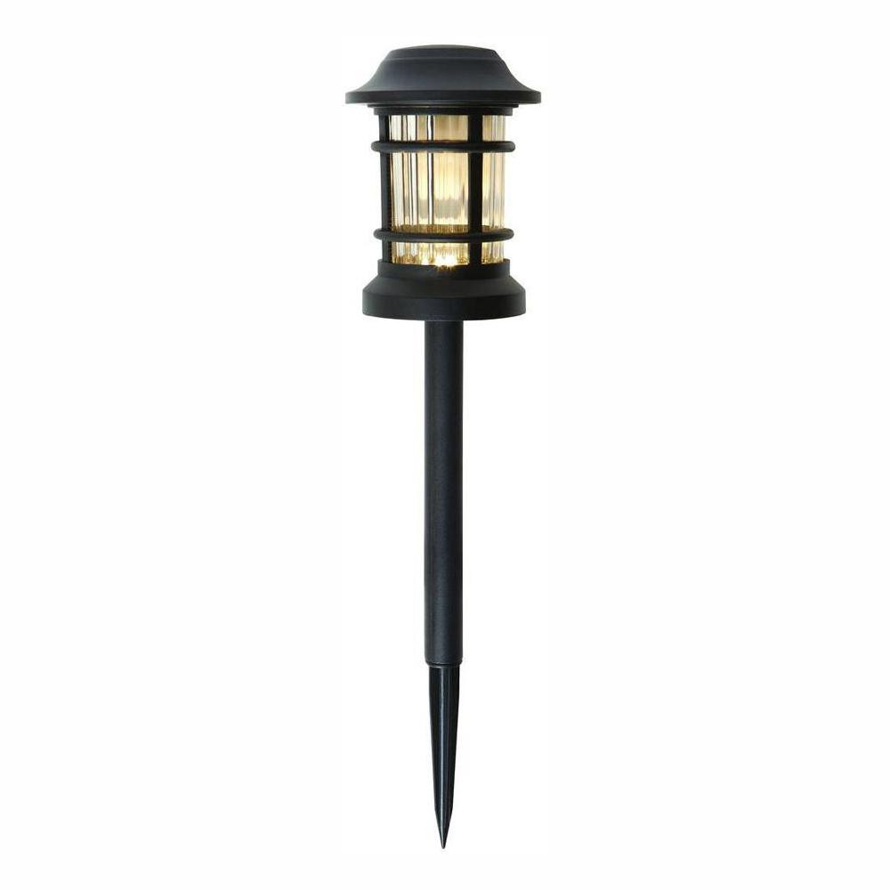 Led Landscape Path Lights
 Hampton Bay Low Voltage Black Outdoor Integrated LED