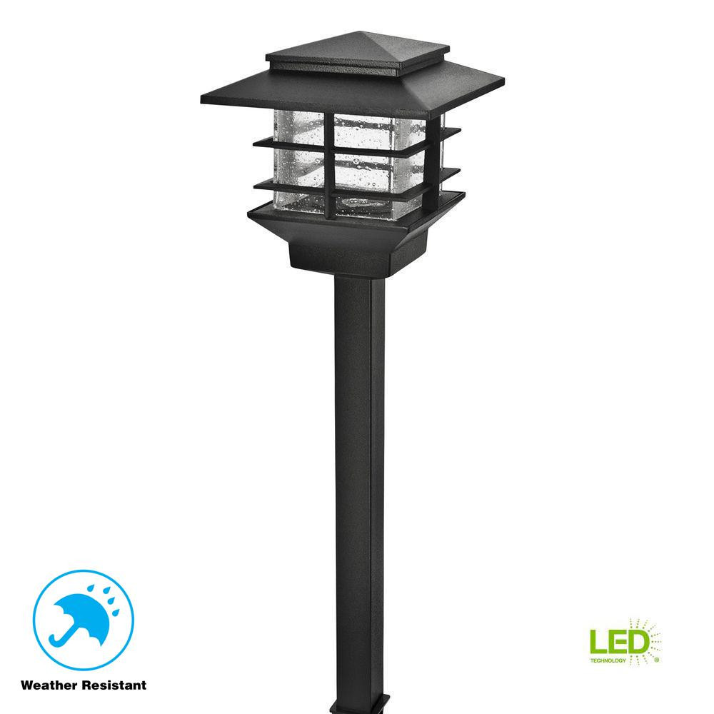 Led Low Voltage Landscape Lighting
 Hampton Bay Low Voltage 3 Watt Black Outdoor Integrated