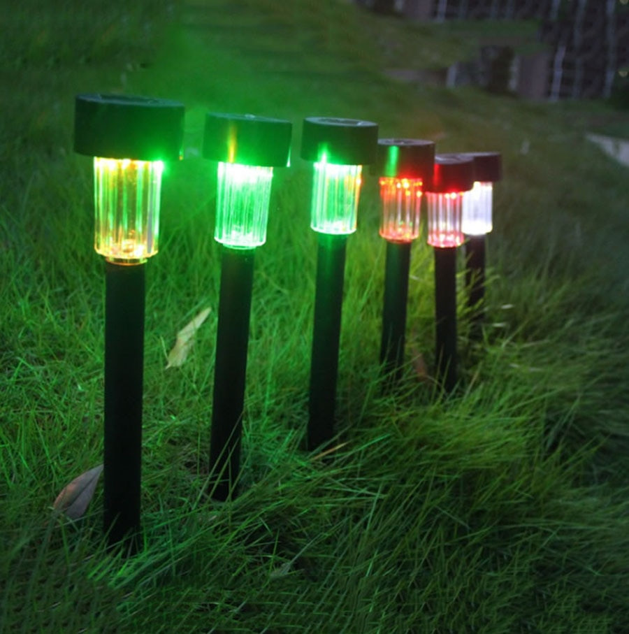 Led Solar Landscape Light
 10pcs Lot Solar Panel LED Spike Outdoor Lawn or Garden Lights