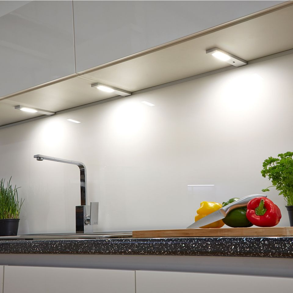 Led Under Kitchen Cabinet Lighting
 SLS Quadra Under Cabinet Light With Sensor