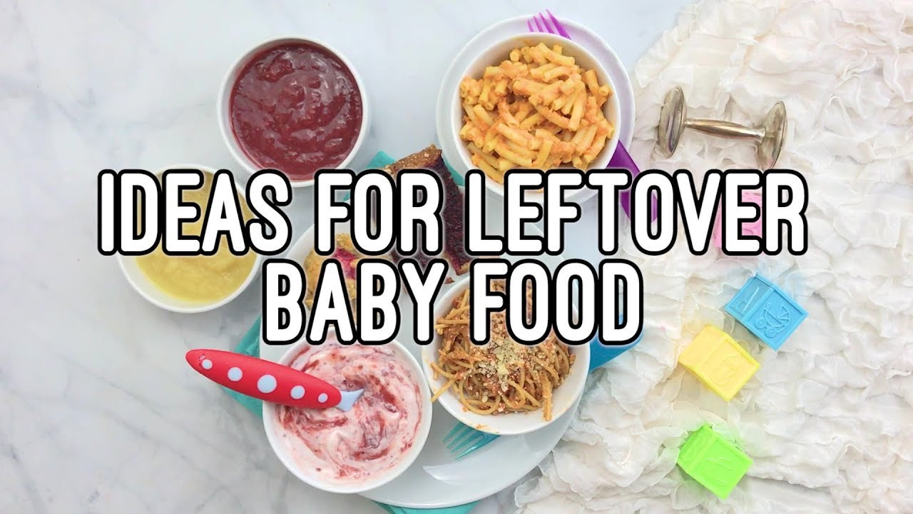 Leftover Baby Food Recipes
 Ideas for Leftover Baby Food