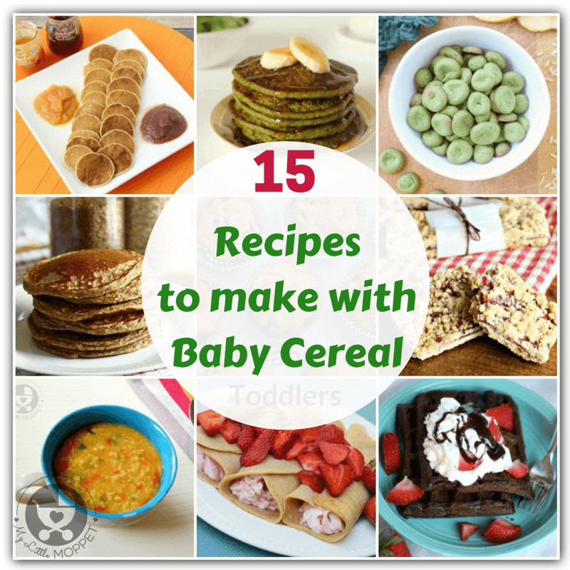 Leftover Baby Food Recipes
 15 Healthy Recipes to make with Baby Cereal With images