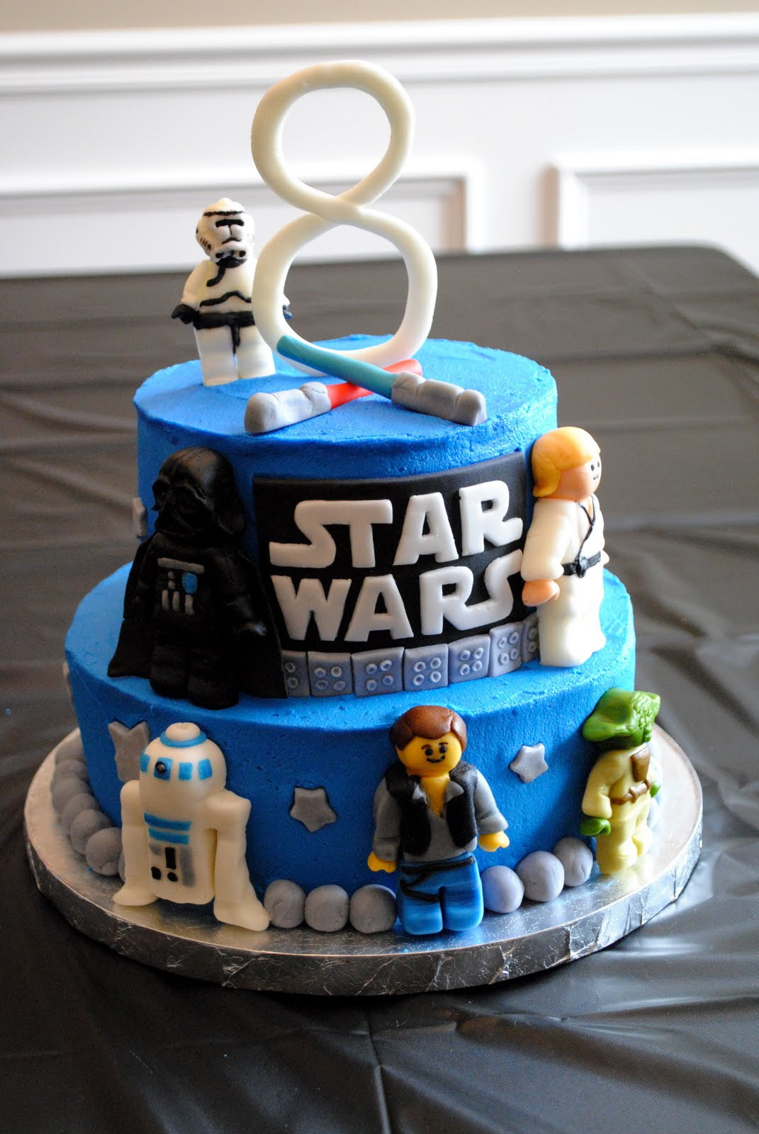 Lego Birthday Cake Ideas
 Birthday Cake Star Wars Lego Birthday Cakes