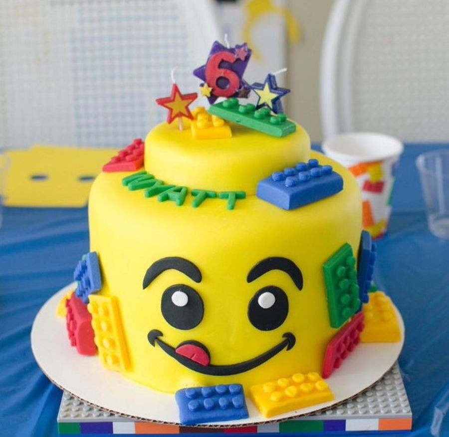 Lego Birthday Cake Ideas
 Lego Cake For 6Th Birthday Party CakeCentral