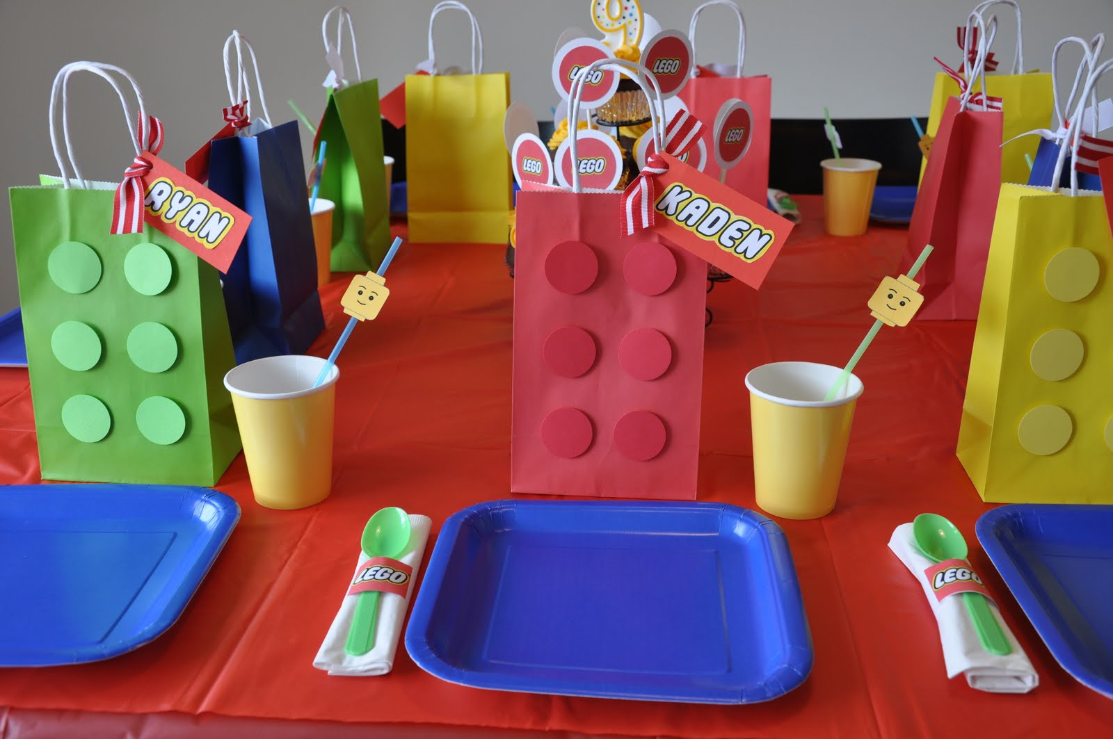 Lego Birthday Party Supplies
 Homemaking Fun A Lego Themed Birthday Party