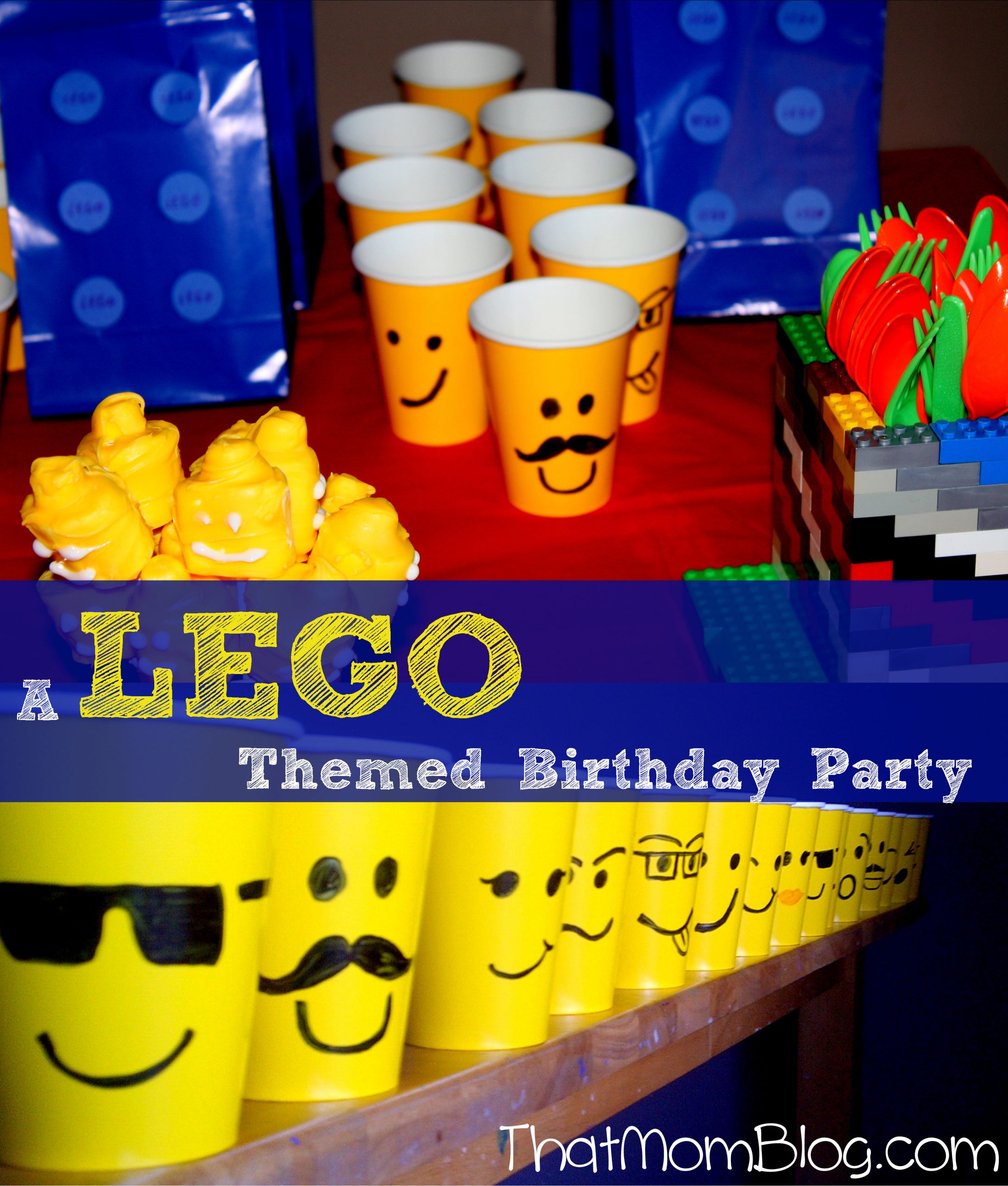 Lego Birthday Party Supplies
 A Lego Birthday Party