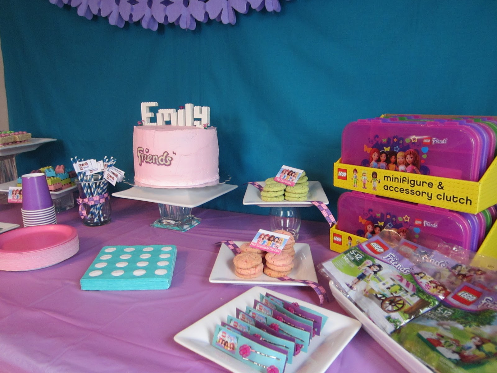 Lego Friends Birthday Party Supplies
 Party at the Beech Emily s Lego Friends Birthday Party