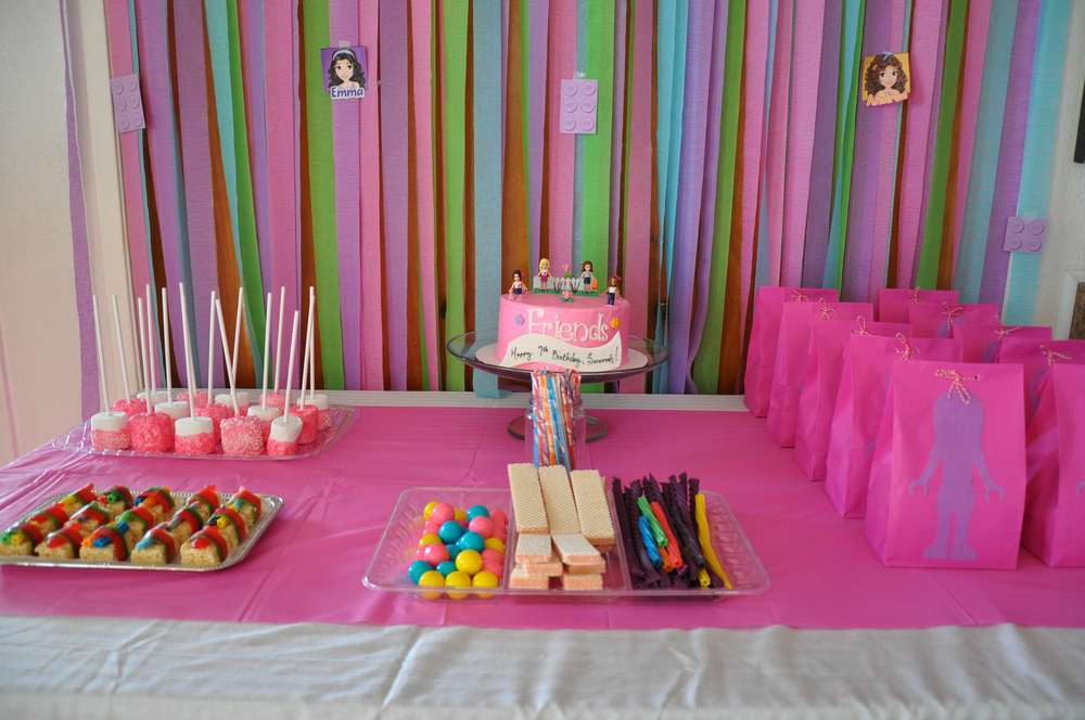 Lego Friends Birthday Party Supplies
 Lego Friends Birthday Party Ideas 1 of 17