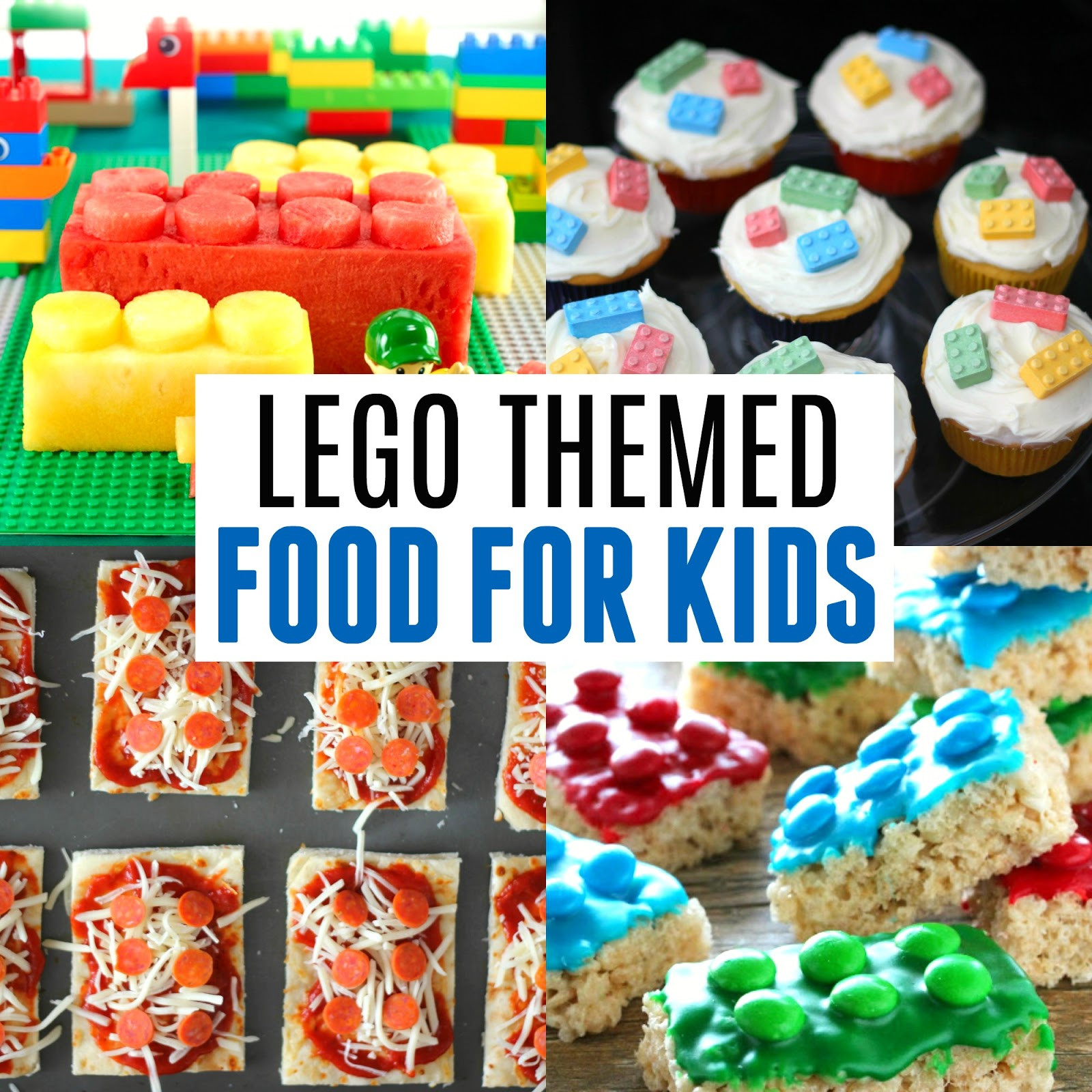 Lego Kids Party
 Toddler Approved Easy LEGO Brick Themed Food for Kids