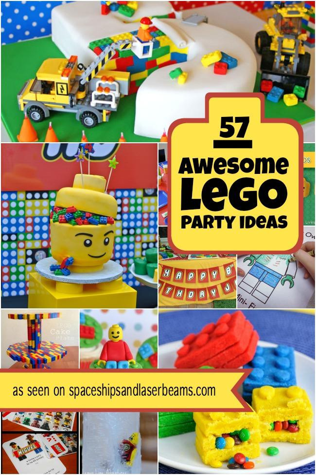 Lego Kids Party
 57 LEGO Themed Birthday Party Ideas Spaceships and Laser