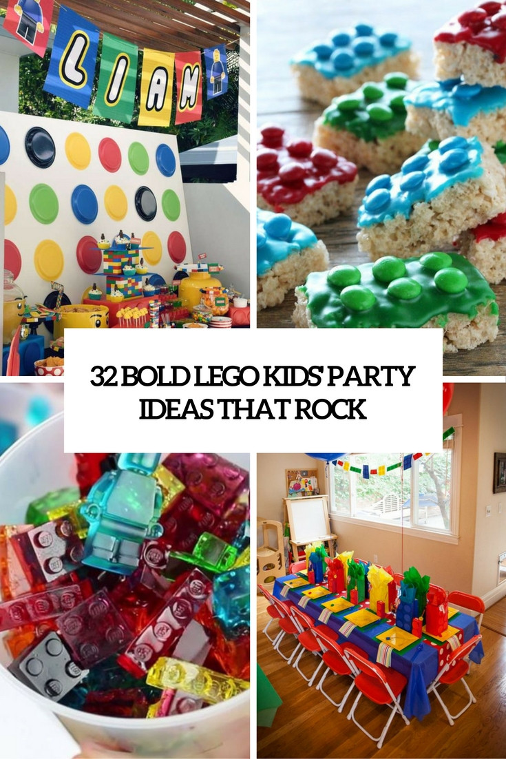 Lego Kids Party
 32 Bold LEGO Kids’ Party Ideas That Rock Shelterness