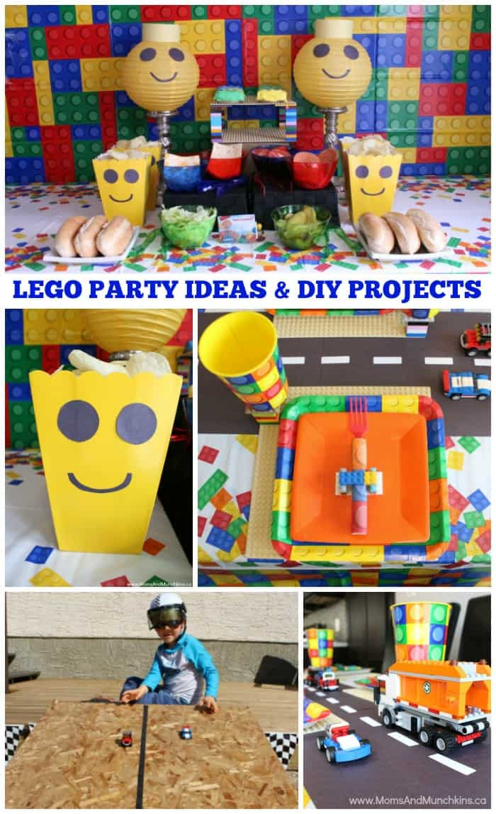 Lego Kids Party
 Lego Party Ideas DIY projects and Supplies Moms & Munchkins