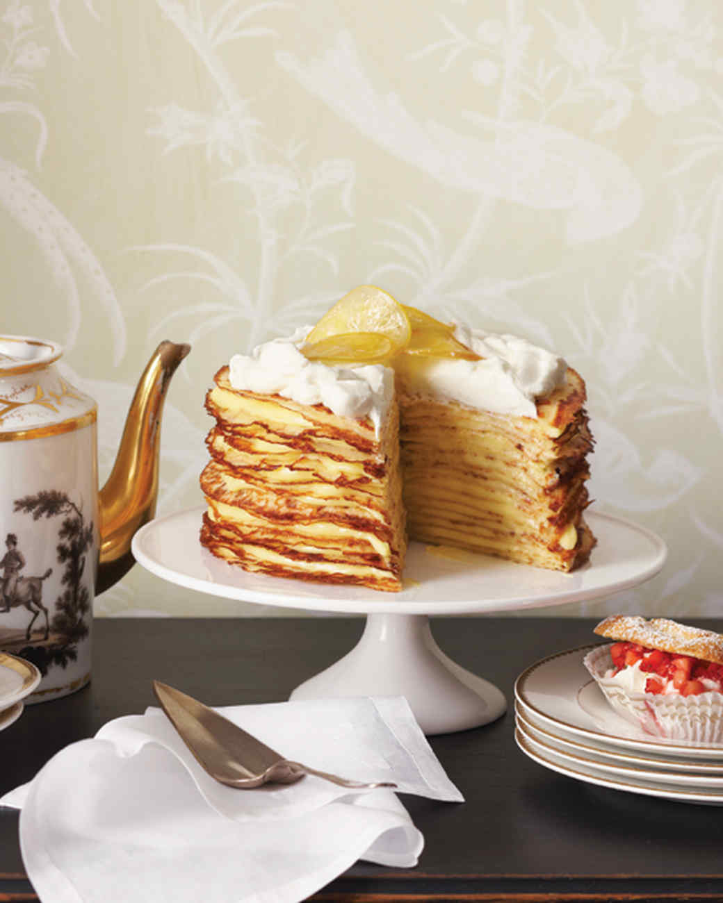 Lemon Cake Recipe Martha Stewart
 Meyer Lemon Crepe Cake Recipe & Video