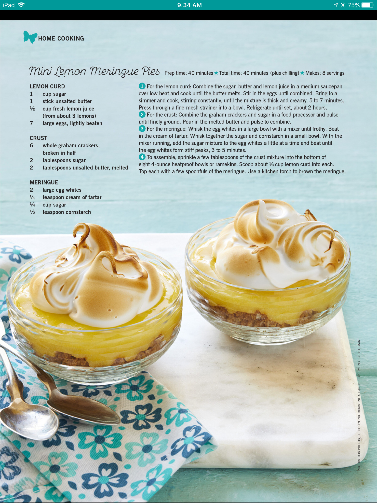 Lemon Meringue Pie Pioneer Woman
 Image by Kathy Wilson on Yummy Things