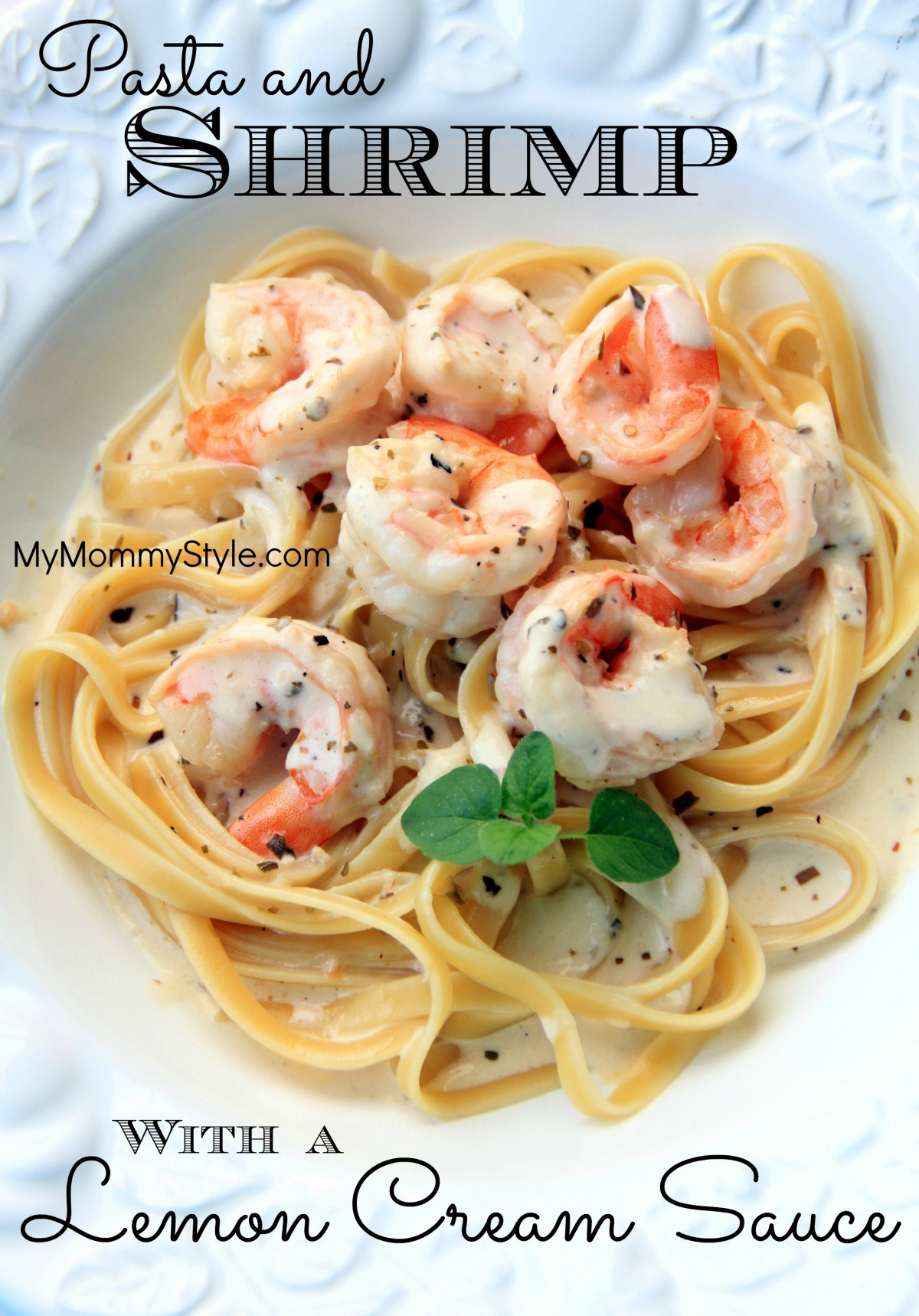 Lemon Pasta With Shrimp
 Pasta and Shrimp with a Lemon Cream Sauce