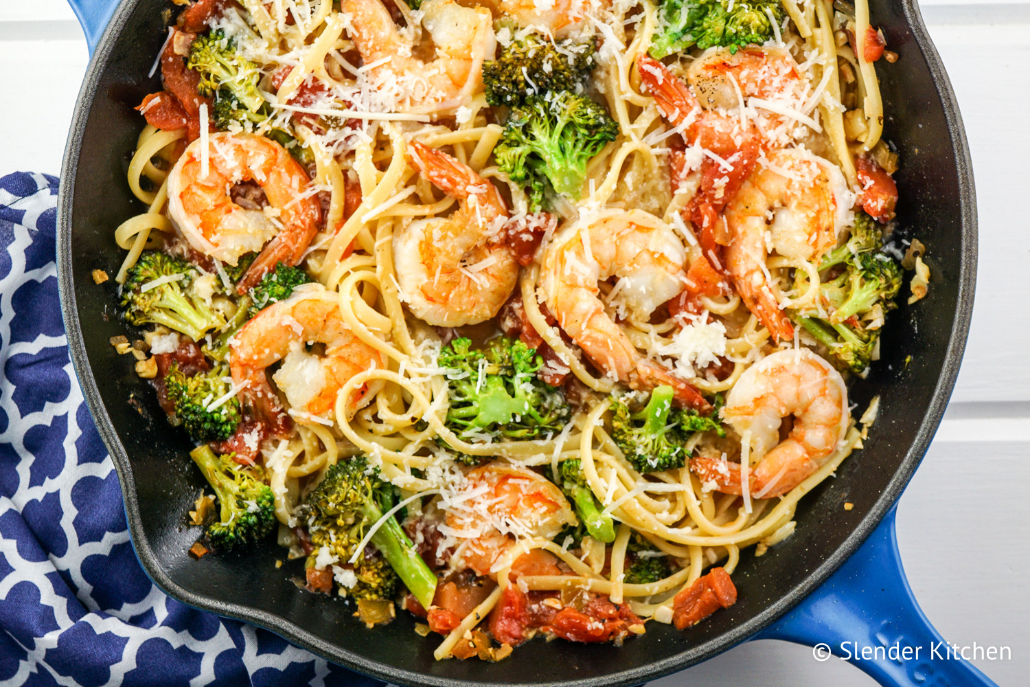 Lemon Pasta With Shrimp
 Lemon and Broccoli Pasta with Shrimp Slender Kitchen