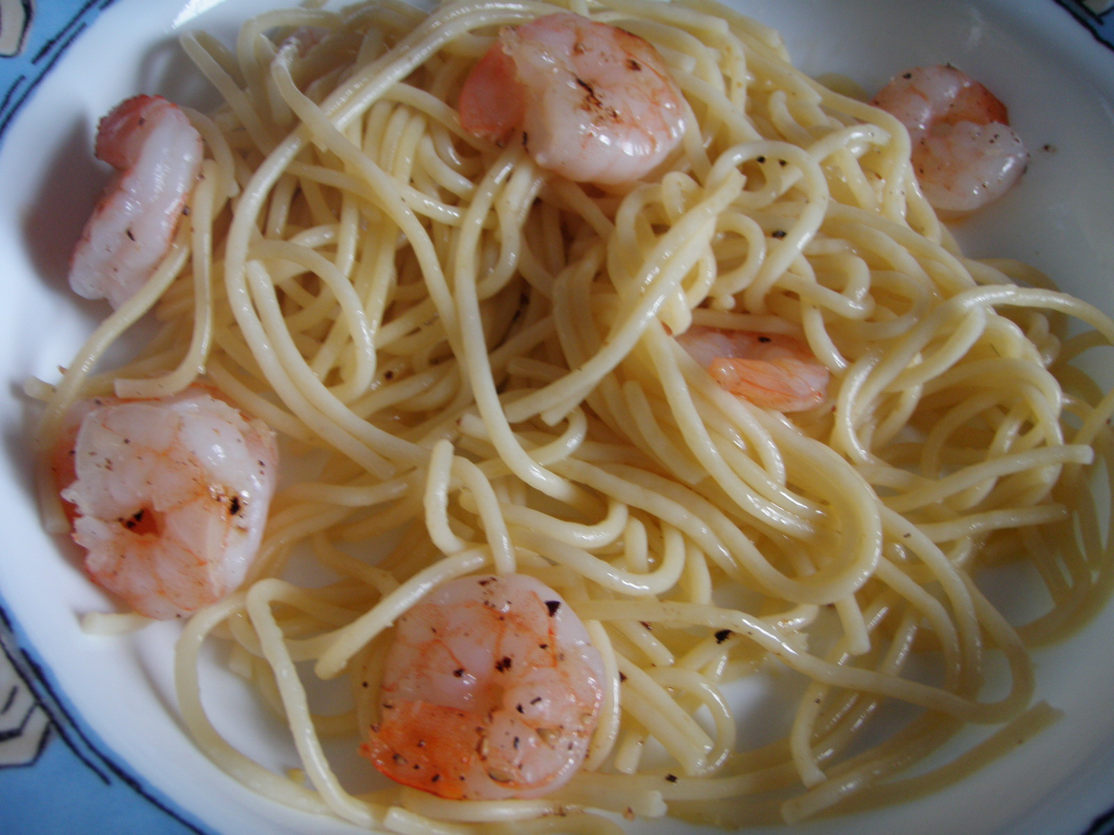 Lemon Pasta With Shrimp
 Lemon Pasta with Roasted Shrimp