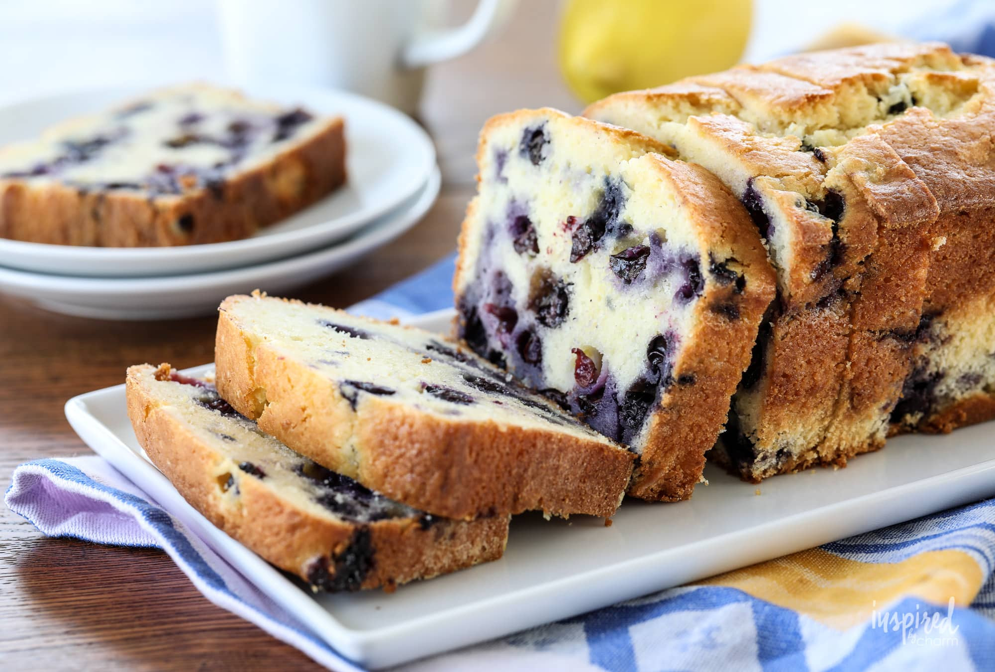 Lemon Quick Bread Recipes
 Lemon and Blueberry Bread easy quick bread recipe