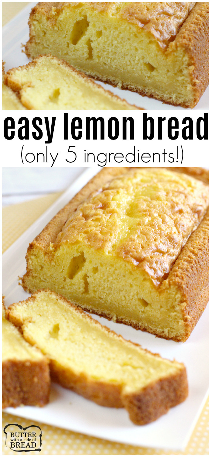 Lemon Quick Bread Recipes
 EASY LEMON BREAD Butter with a Side of Bread