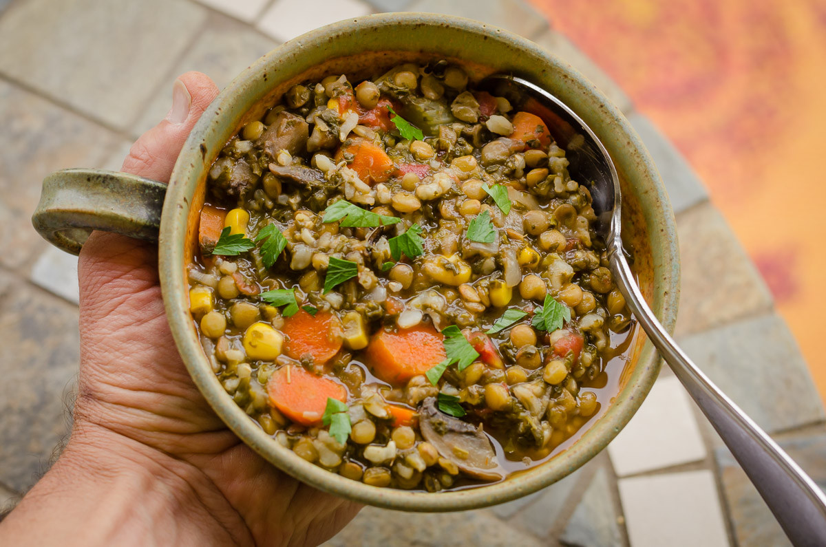 Lentil And Rice Recipes
 Quick and Easy Vegan Lentil Soup with Rice Full of Beans