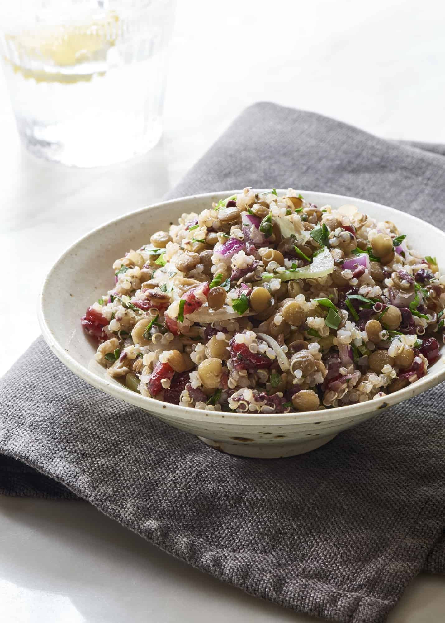 Lentil Quinoa Salad
 Quinoa Lentil Salad The Blender Girl