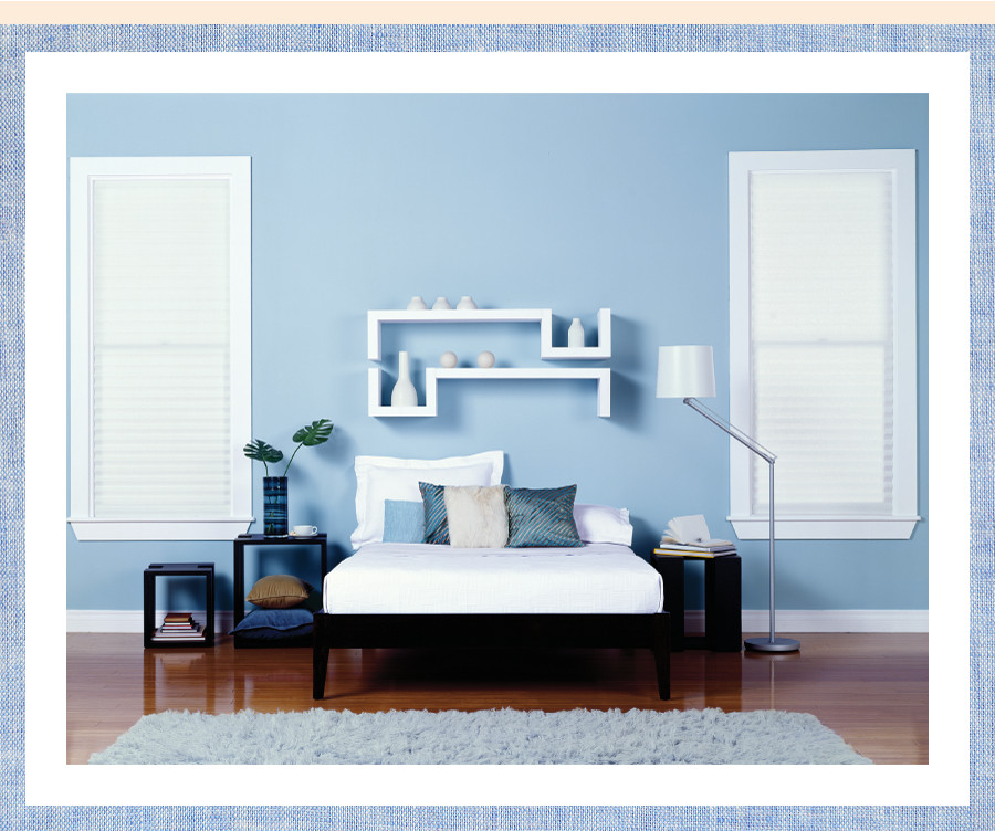 Light Blue Paint For Bedroom
 Denim blue can give a cool finish to a space BEHRPaint